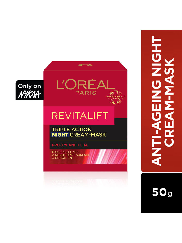 L'Oreal Paris Revitalift Triple Action Night Cream-Mask-picture-13