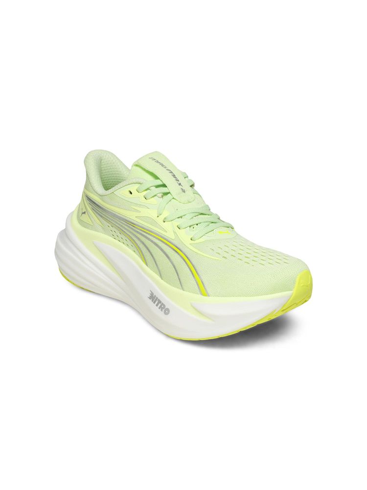 Puma MagMax NITRO 2 Women Green Running Shoes-image-48