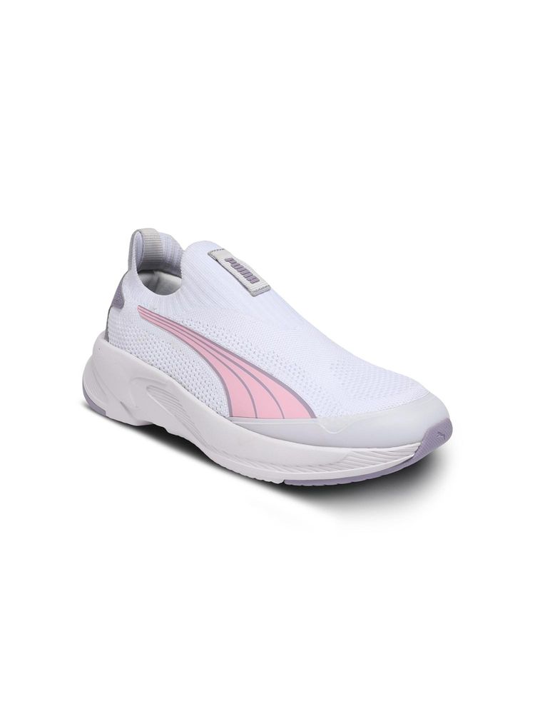 Puma Softride Premier Glide Knit Grey Running Shoes-image-48