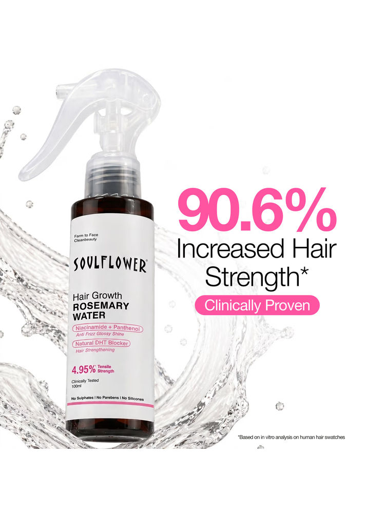 Soulflower Rosemary Water Hair Serum Spray-picture-27