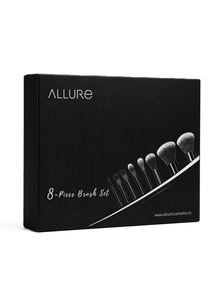 Allure Premium Makeup Brush Set Of 8 With Holder-picture-18