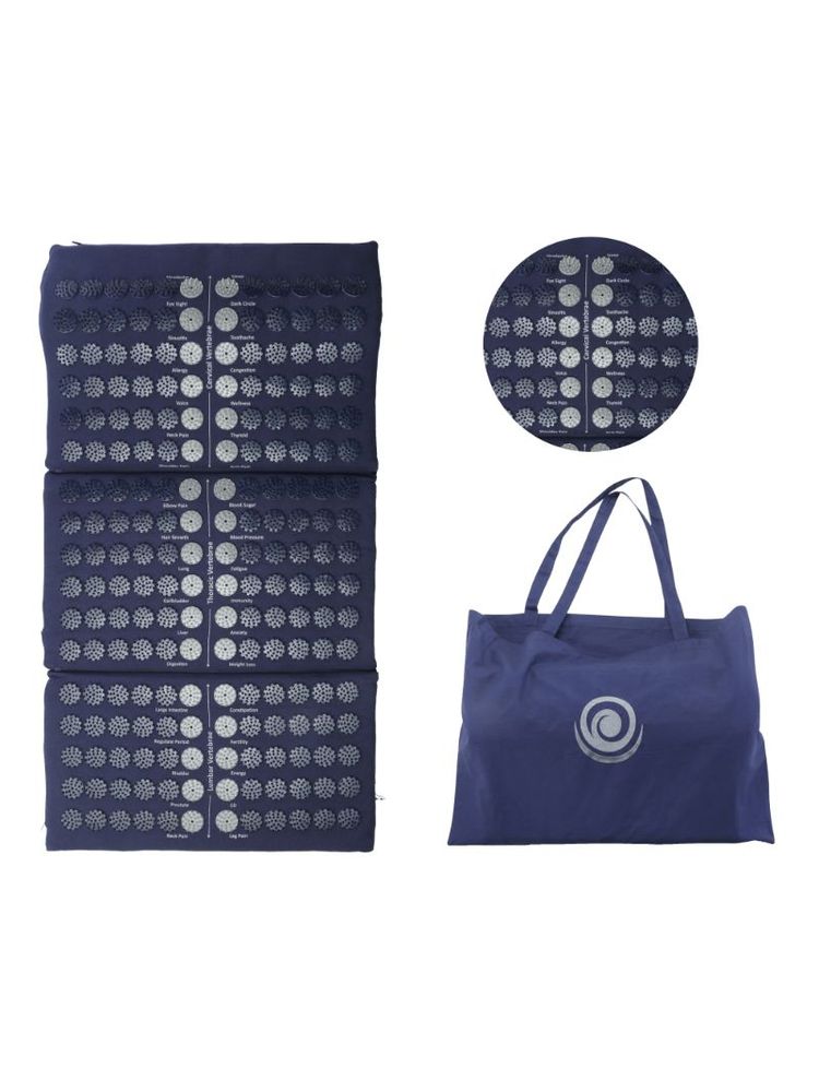 Core Asana The Acutech Mat- Midnight Blue-picture-19