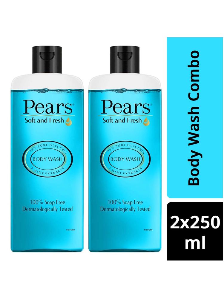 Pears Soft & Fresh Shower Gel Pack of 2-picture-28