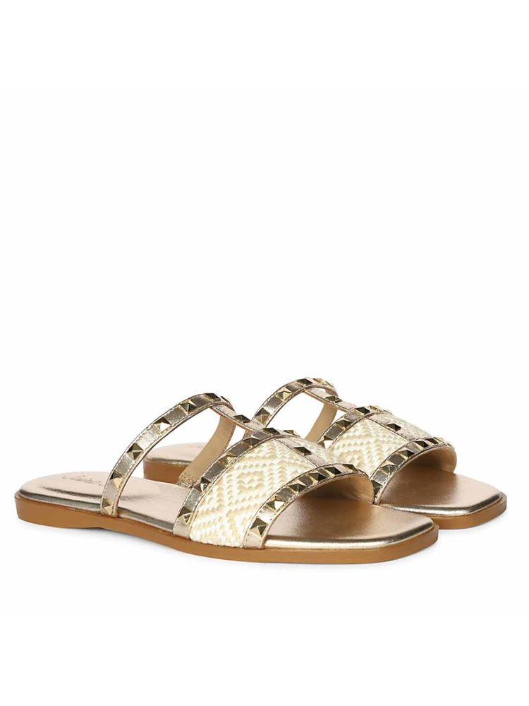 Saint G Women Gold Flats-picture-38