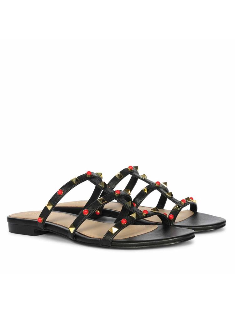 Saint G Women Black Flats-image-30