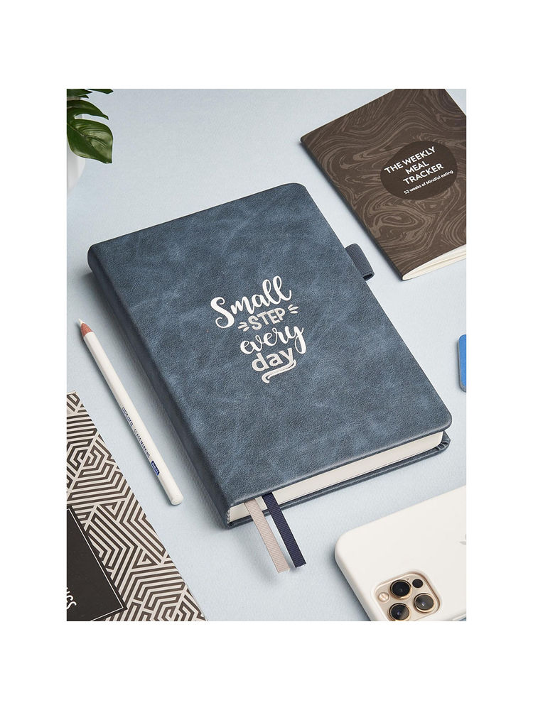Doodle Collection A5 Vegan Leather Hard Bound Productivity Planner Kit (Step by Step)-picture-10