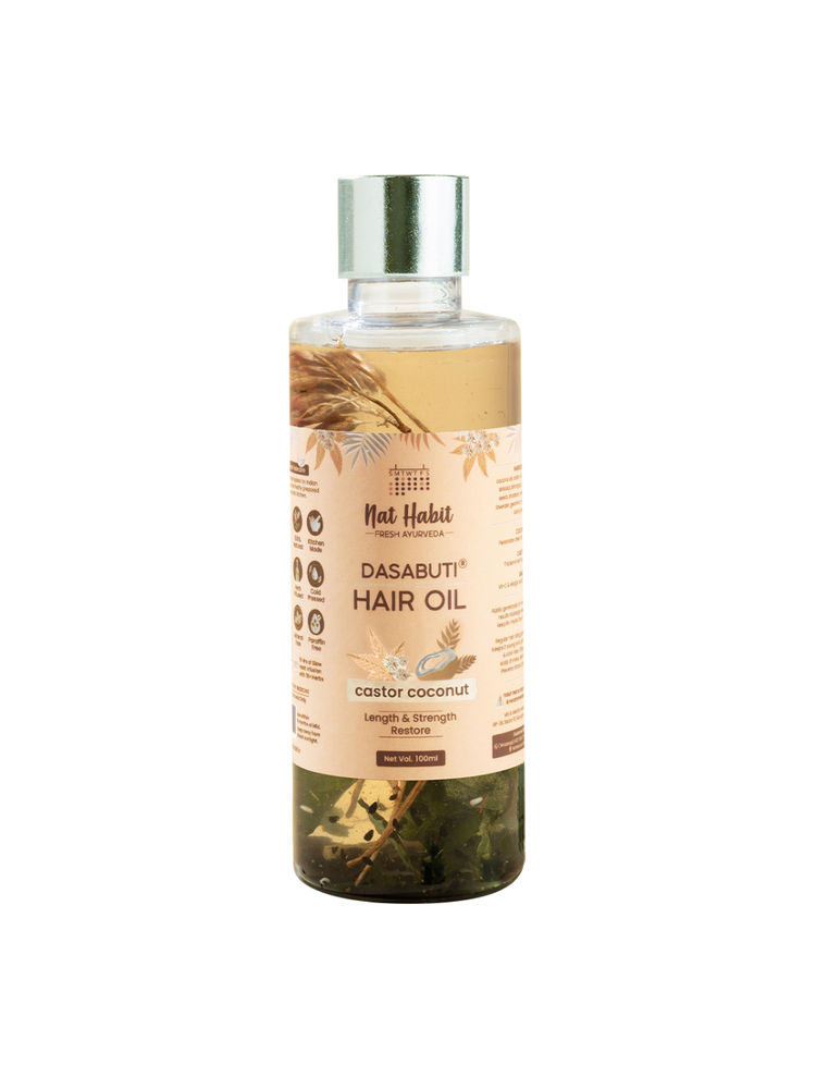Nat Habit Castor Coconut All-Season Hair Oil-picture-11
