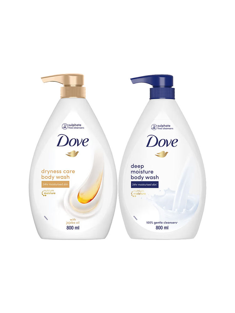Dove Nourishing Body Wash Value Pack - Deep Moisture & Dryness Care Combo