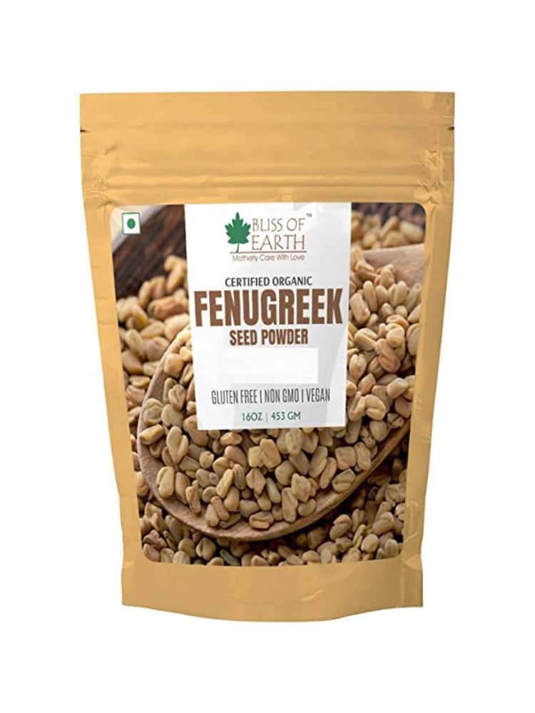 Bliss Of Earth Certified Organic Fenugreek Powder-image-22