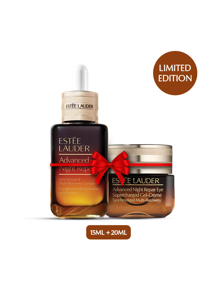 Estee Lauder P.M Routine Kit (Advanced Night Repair Serum & Eye Gel Cream)