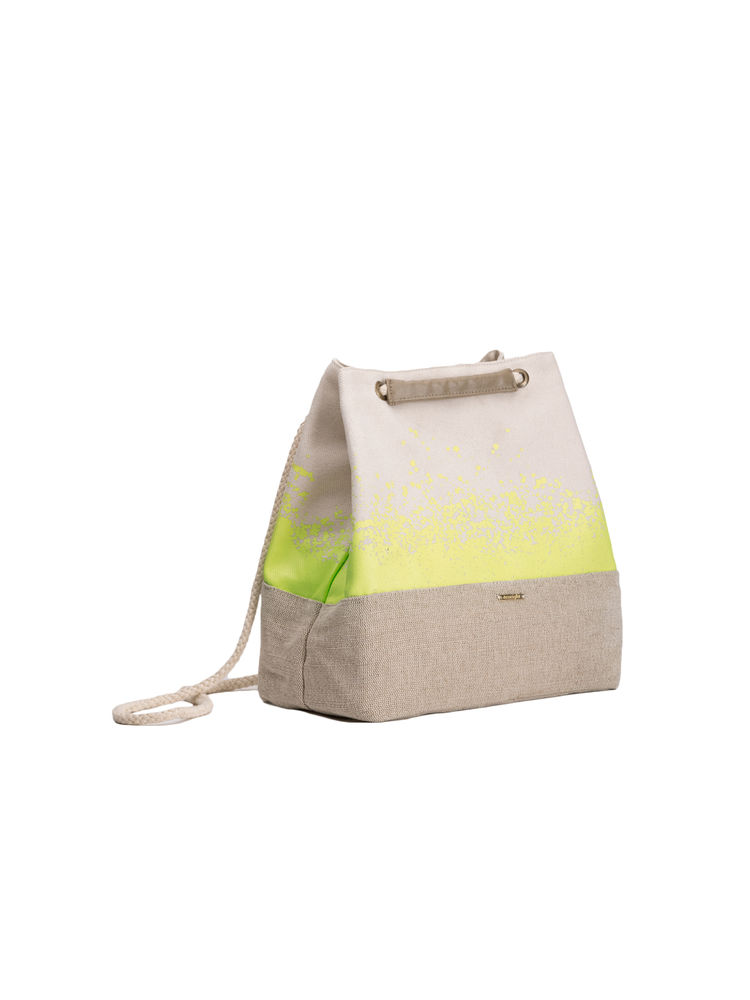 EcoRight Beige Wild Grass Bucket Tote-picture-11