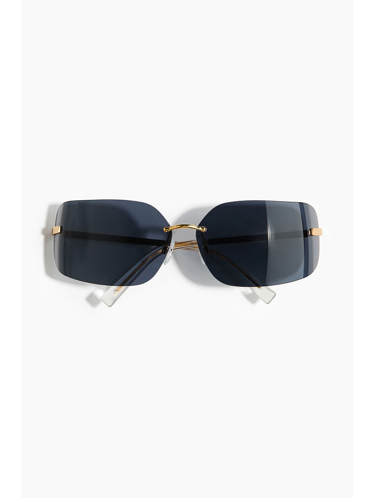 H&M Women Gold Rimless sunglasses-image-25