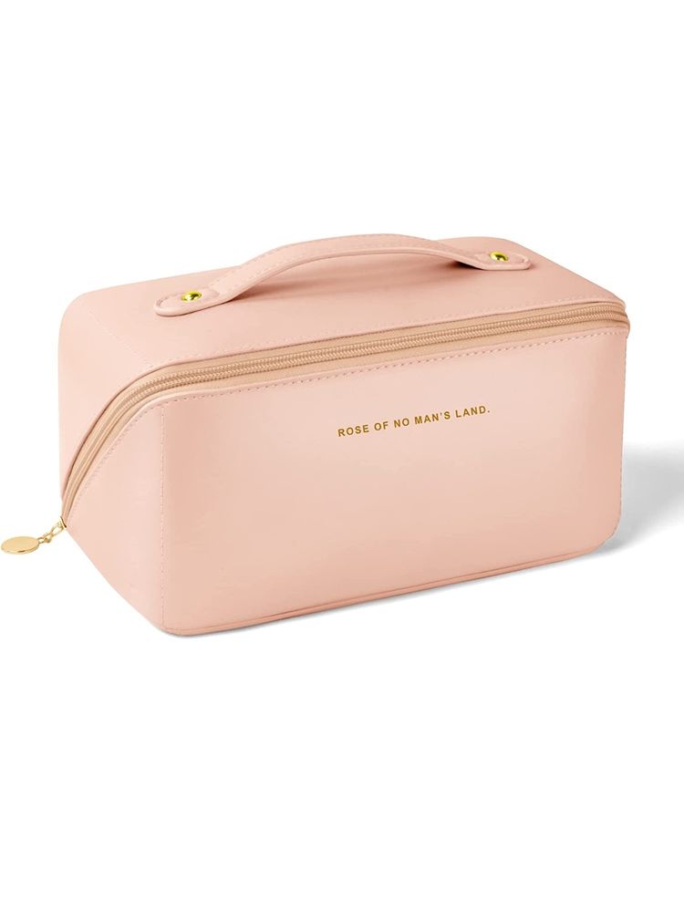 Awestuffs Luxury, Portable Waterproof Pu Leather Make Up & Cosmetic Bag