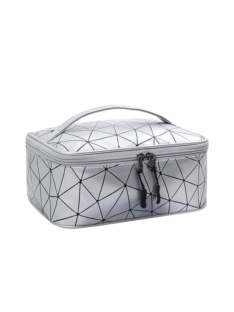 Awestuffs Travel Make Up Hanging Bag Makeup Bag Zipper Pouch For Women & Girls, Waterproof-picture-14