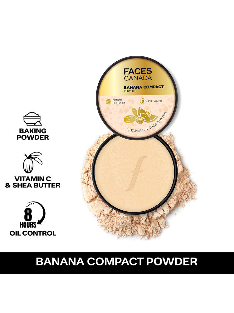Faces Canada Banana Compact And Baking Powder With Vitamin C & Shea Butter-picture-20