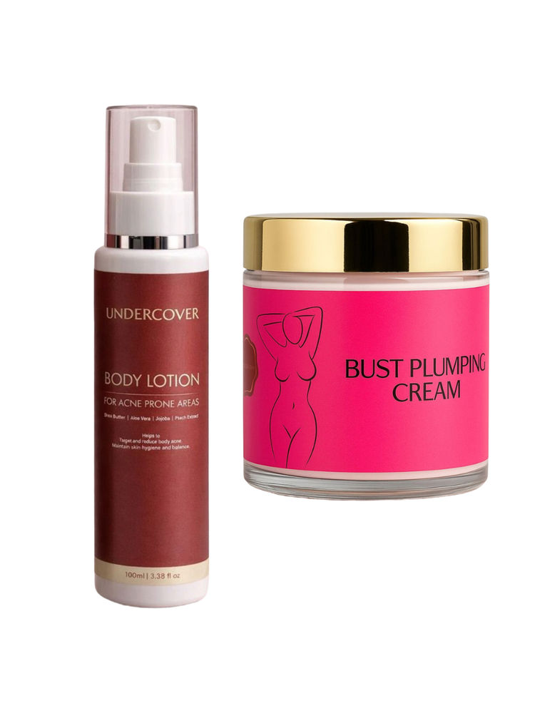 Undercover Acne Body Lotion And Bust Plumping Cream Combo-picture-8