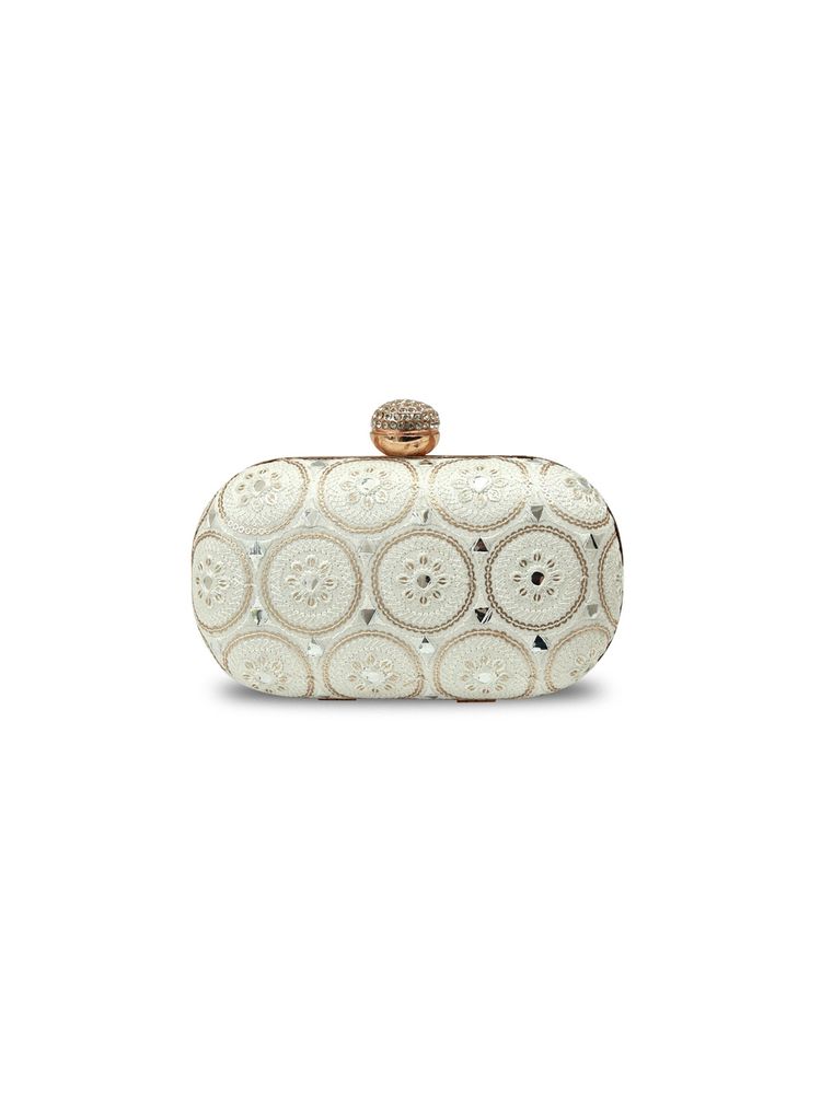 THE TAN CLAN Green Inaara Oval Clutch-image-27