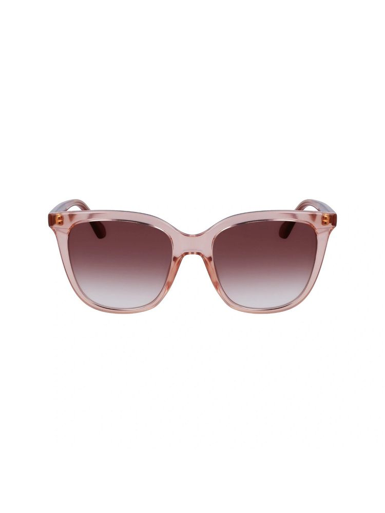 calvin klein fashion Calvin Klein Women Brown Lens Pink Rectangular Sunglasses (Ck 23506 601 53 S) 53-picture-30