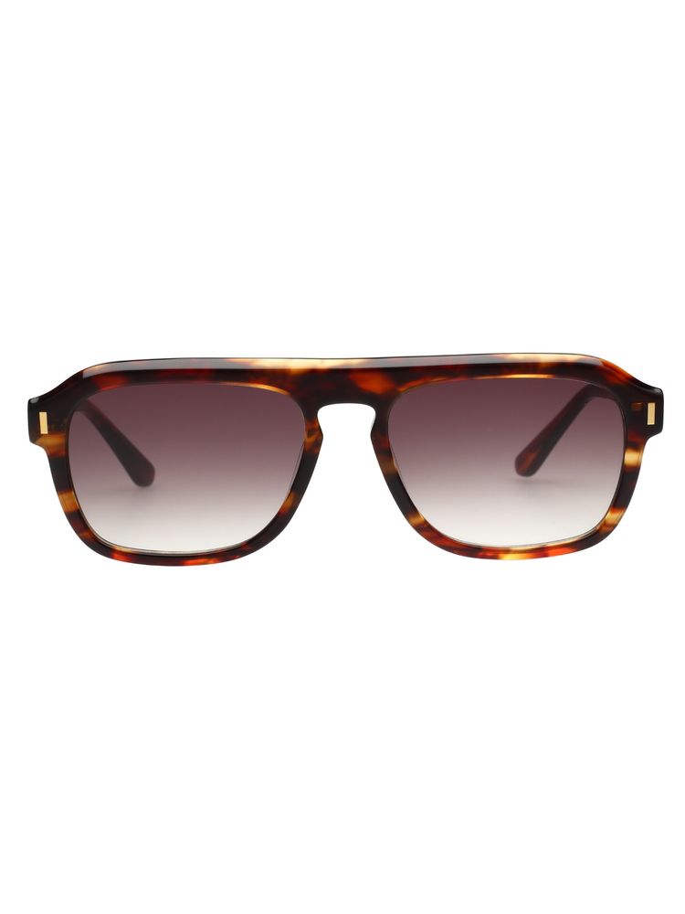 calvin klein fashion Calvin Klein Men Brown Lens Demi Rectangular Sunglasses (Ck 24504 238 56 S) 56-picture-12