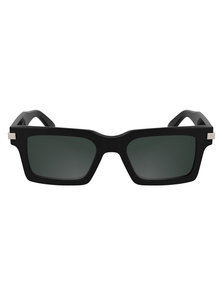 calvin klein fashion Calvin Klein Women Smoke Lens Black Rectangle Sunglasses (Ck 25503 001 51 S ) 51-picture-22