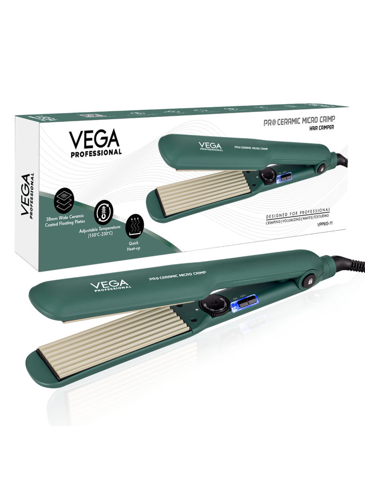 VEGA Professional VPPMS-11 Pro Ceramic Micro Crimp Hair Crimper-image-49