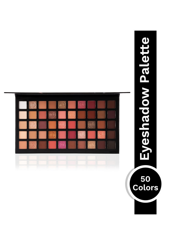 PAC Rock & Rose Eyeshadow Palette - 50 Colors-picture-28