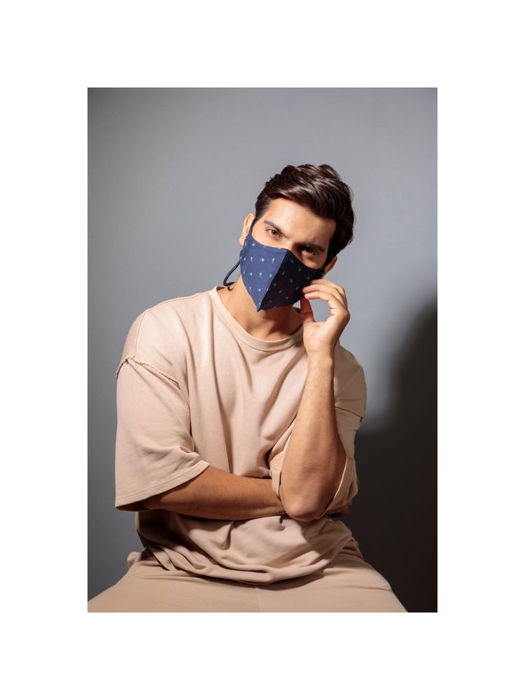 The Cover Up Project Mask For Men - Gentleman (Pack Of 5, Weekday Edit) - Multi-Color (Free Size)-picture-28