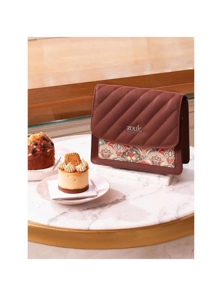 Zouk Mughal Art Multicolor Beyond Basic Sling Bag-image-6