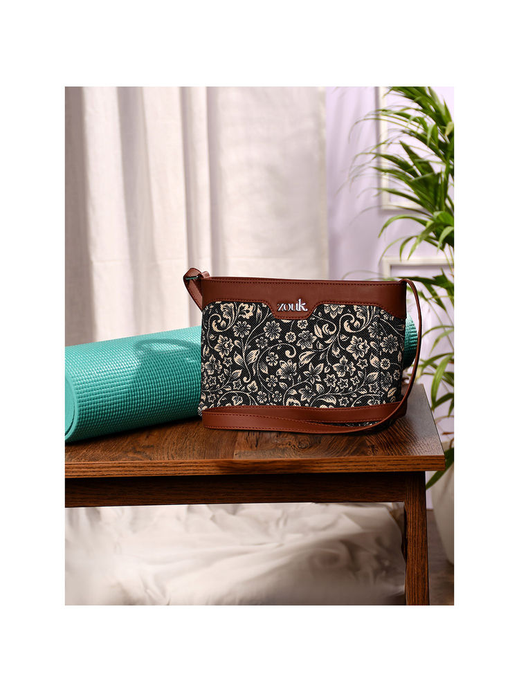 Zouk Flo motif Harmony Sling Bag-picture-27