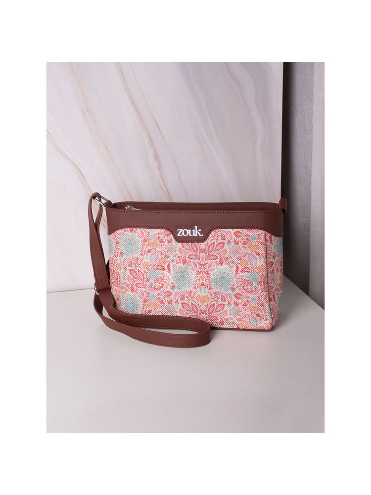 Zouk Mangalore Blossoms Harmony Sling Bag-image-1