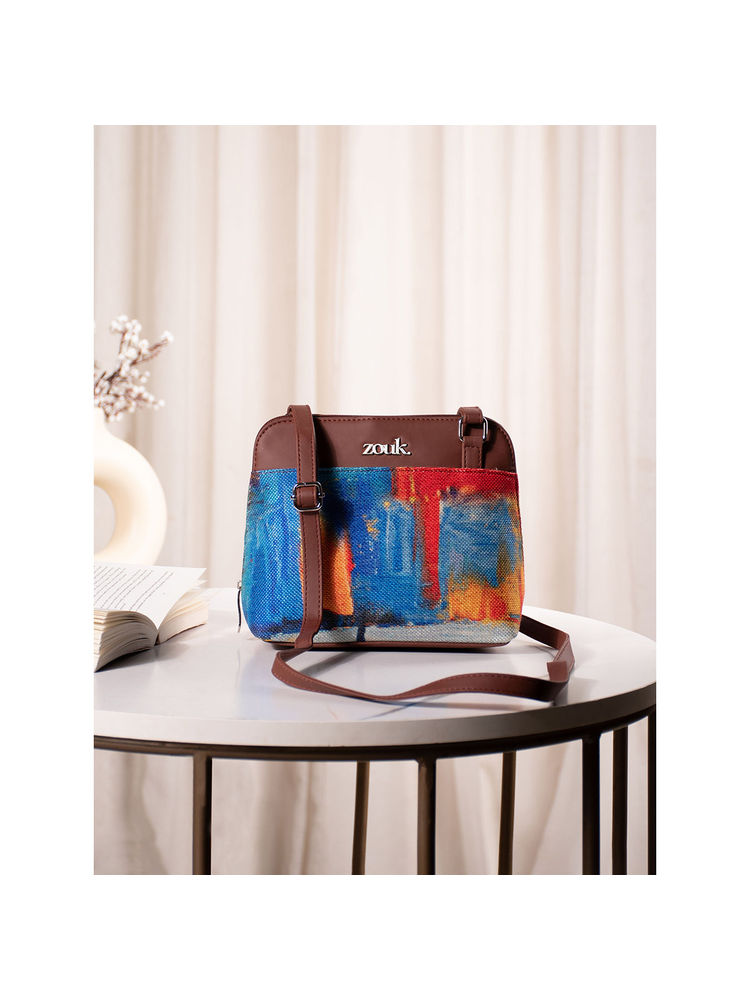 Zouk Abstract Amaze Ooo Sling Bag-picture-10