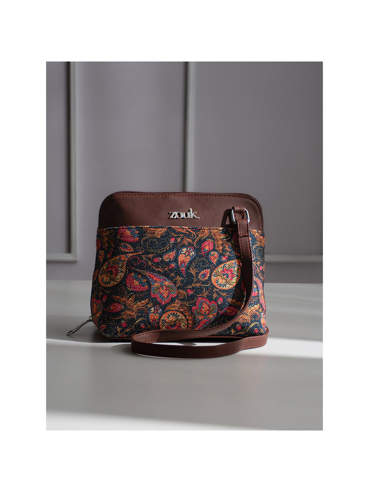 Zouk Paisley Print Ooo Sling Bag-picture-20
