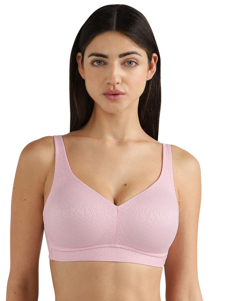 Wacoal Women Inside Job Non-Padded Non-Wired Minimizer Bra-Light Pink-picture-10