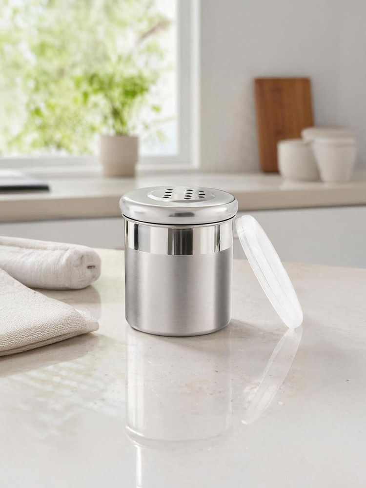 Culinex by thinKitchen Silver Stainless Steel Portable Seasoning Salt Pepper Dispenser-picture-11
