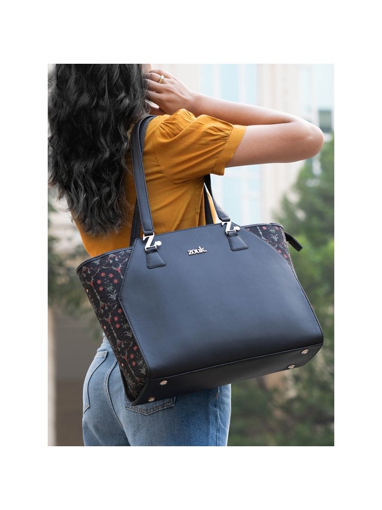Zouk Taj Guldasta Classic Business Bag-image-12
