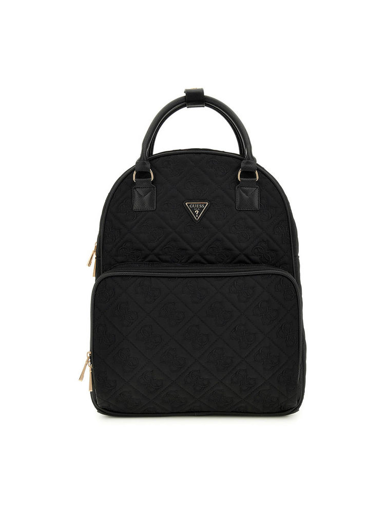 Guess Black Quilted Adelasia Back To School Backpack-image-17