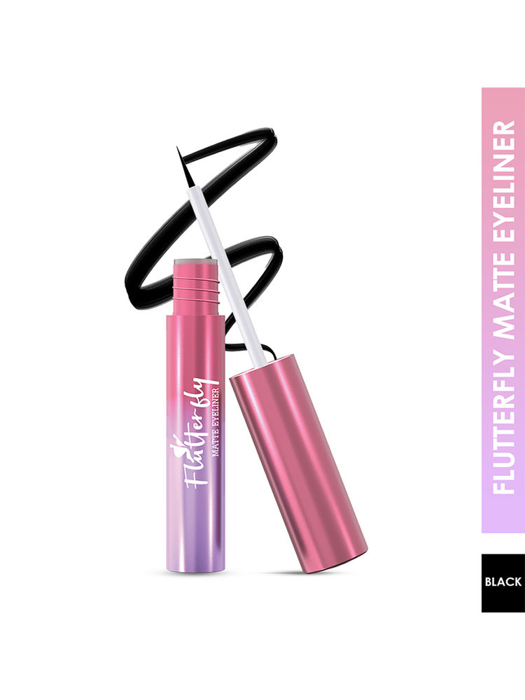 GLAM21 Flutterfly Matte Eyeliner - Black-image-19
