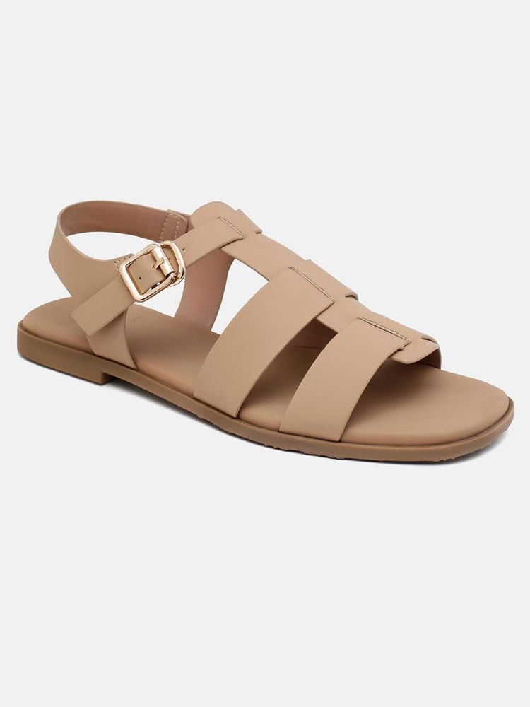 U.S. POLO ASSN. Women Edrien Beige Sandals-picture-23