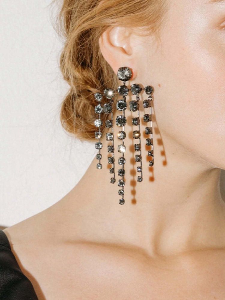 White Lies Empire Drop Earrings-picture-37