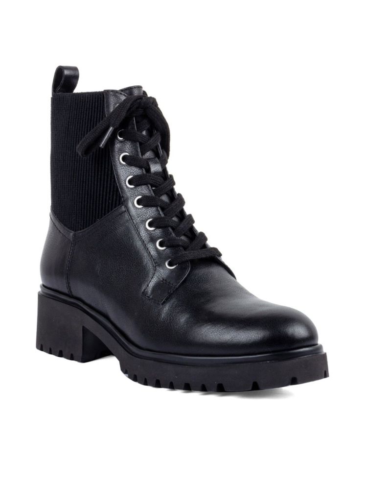 Vanilla Moon Girl Black Combat Boots-picture-22