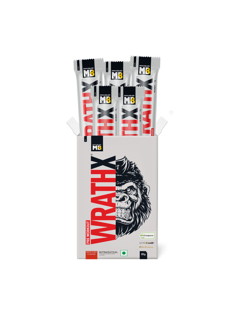 MuscleBlaze Pre Workout Wrathx With Creapue - Fruit Fury-picture-15