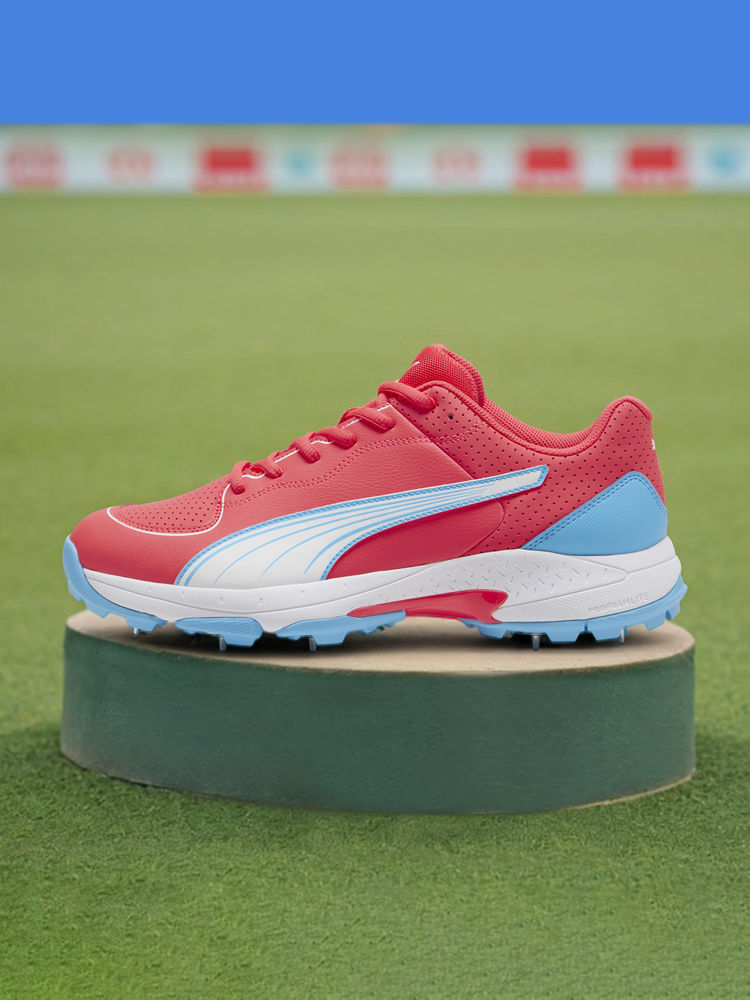 Puma Spike 24.2 Unisex Red Cricket Shoes-picture-28