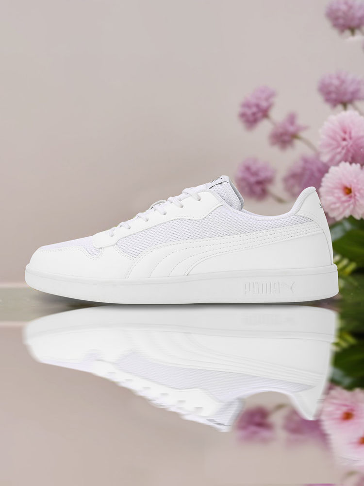 Puma Smash Comfort Unisex White Sneakers-image-13