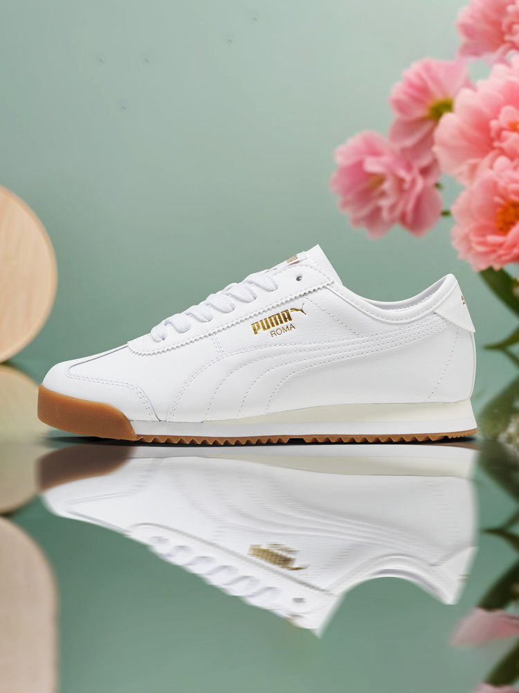 Puma Roma 68 Revival Unisex White Sneakers-image-18