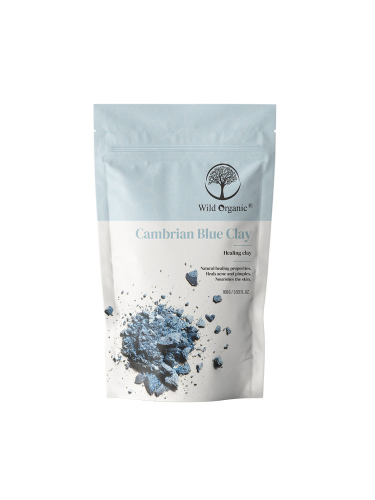 Wild Organic Cambrian Blue Healing Clay Powder