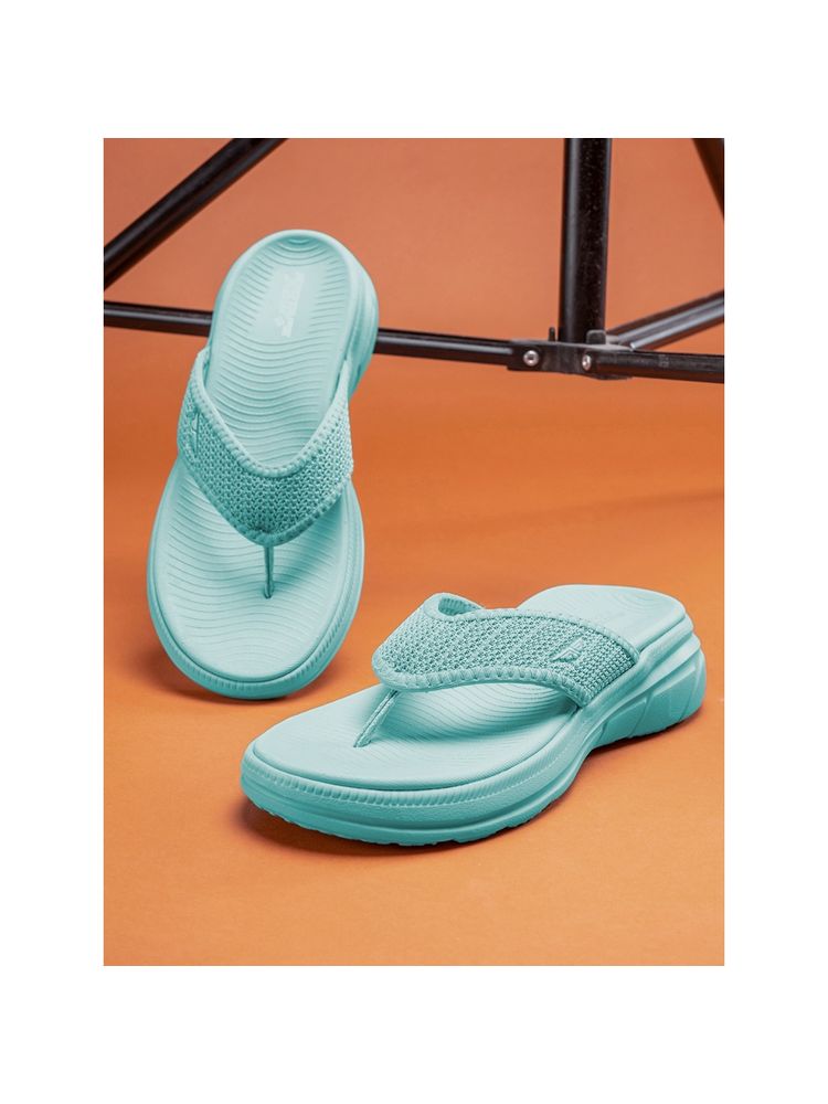 Red Tape Womens Knitted Straps FlipFlops-Blue-picture-37