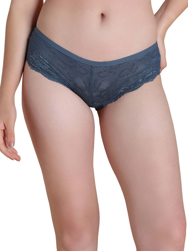 Zivame Orion Blue Dreamcatcher Low Rise Full Coverage Hipster Panty-picture-49