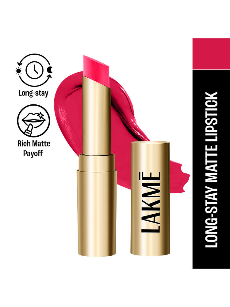 Lakme Unreal 3D Slim Bullet Lipstick, Matte Finish-image-33