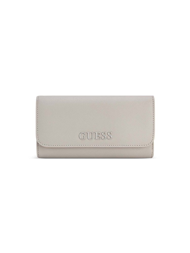 guess fashion Guess Taupe Pvc Solid Wallet-picture-16