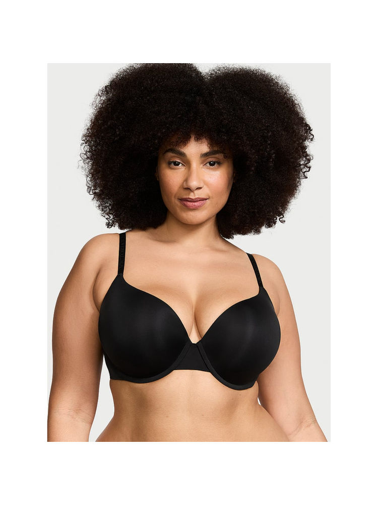 victoria's secret intimates Victoria's Secret Black The T-Shirt Push-Up Perfect Shape Smooth Bra-picture-26